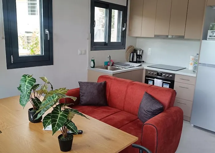 Maria 5 Minimalist Newly Built Maisonette 펜션 카토 알미리